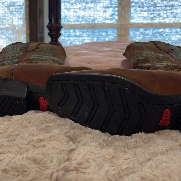 Justin cowboy boots size 8.5 B - Picture 8 of 11